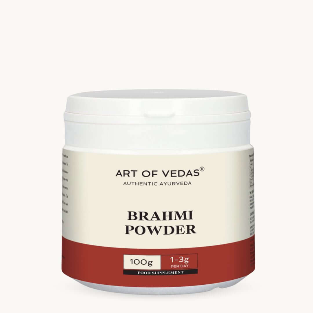 Art of Vedas Brahmi Powder 100g - Ayurvedic Food Supplement for Memory and Cognitive Health