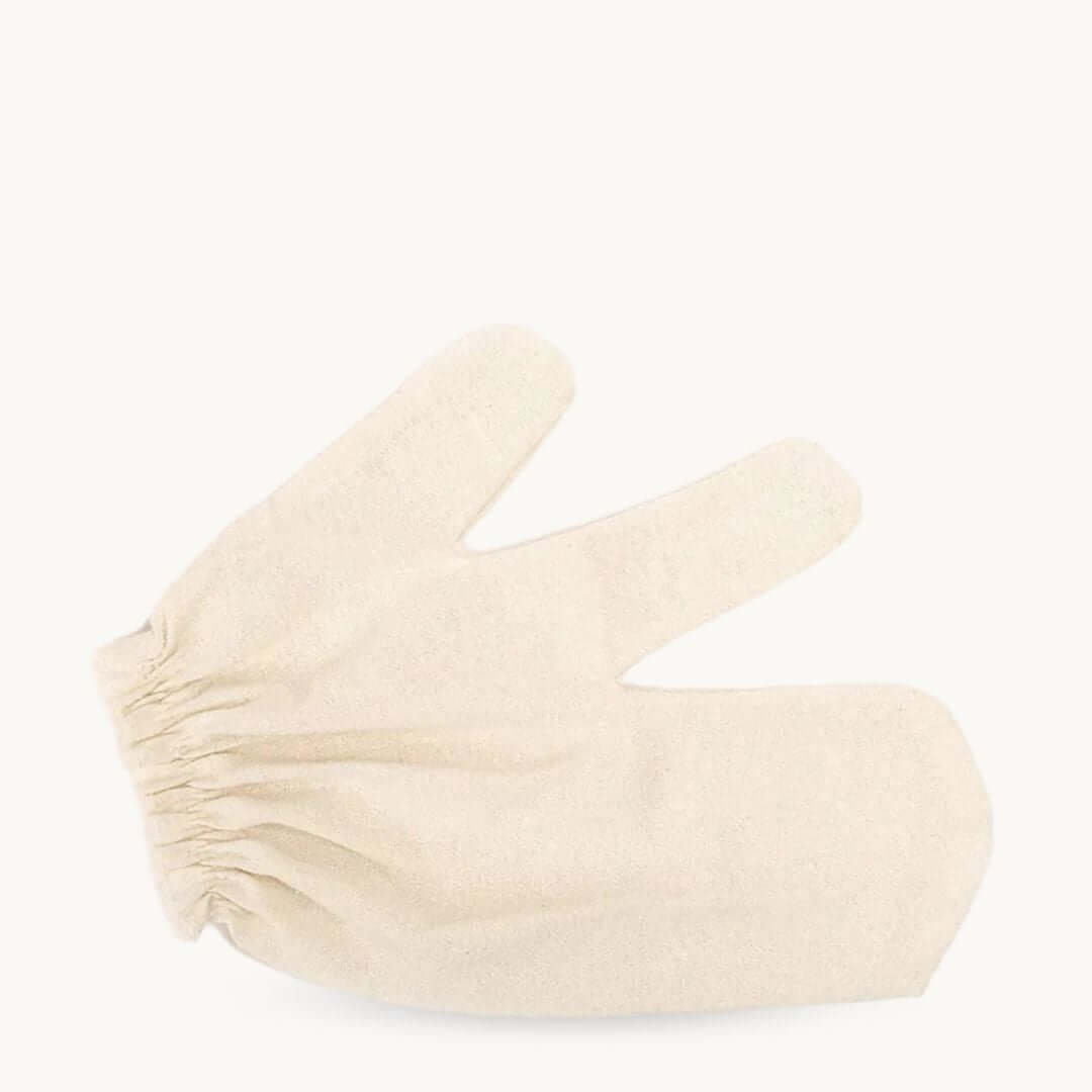 Art of Vedas Garshana Glove - Ayurvedic Raw Silk Dry Brushing Glove for Lymphatic Drainage and Skin Exfoliation