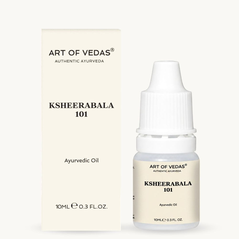 Art of Vedas, Ksheerabala 101 Avarthy, klassisk ayurvedisk Thailam