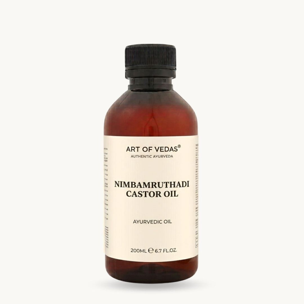 Art of Vedas, Nimbamruthadi Eranda Thailam, 200 ml, klassisk ayurvedisk Thailam