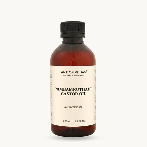 Art of Vedas, Nimbamruthadi Eranda Thailam, 200 ml, klassisk ayurvedisk Thailam