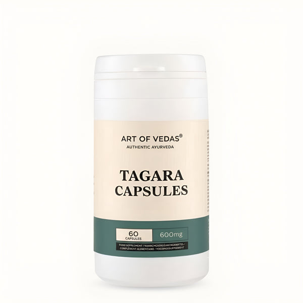 Art of Vedas, Tagara Capsules, ayurvedisk kosttilskud