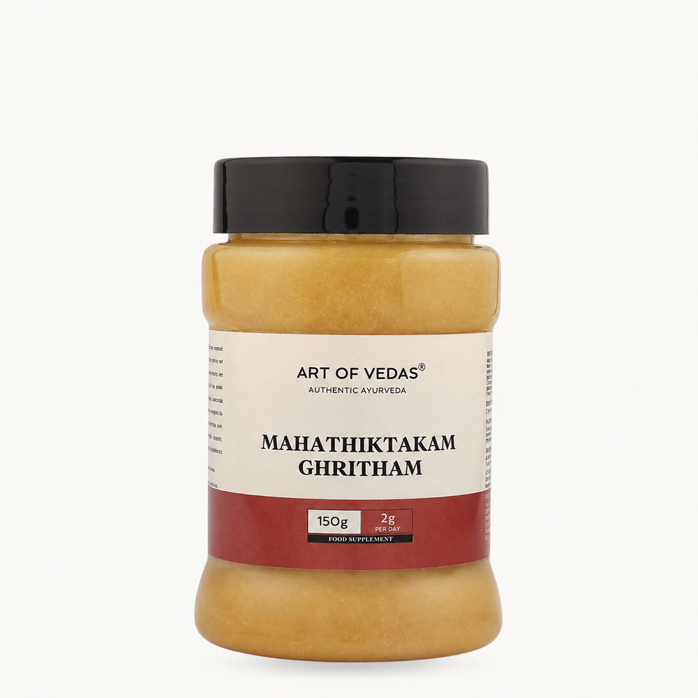 Art of Vedas, Mahathiktakam Ghritham, ayurvedisk kosttilskud